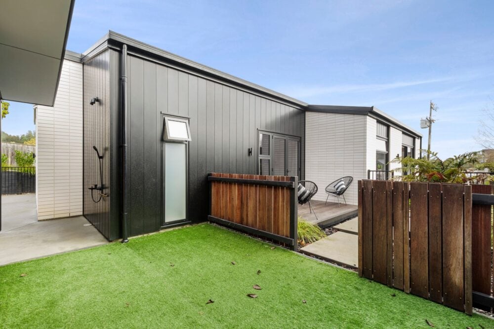 Modern home with landscaped outdoor areas in Richmond, Nelson