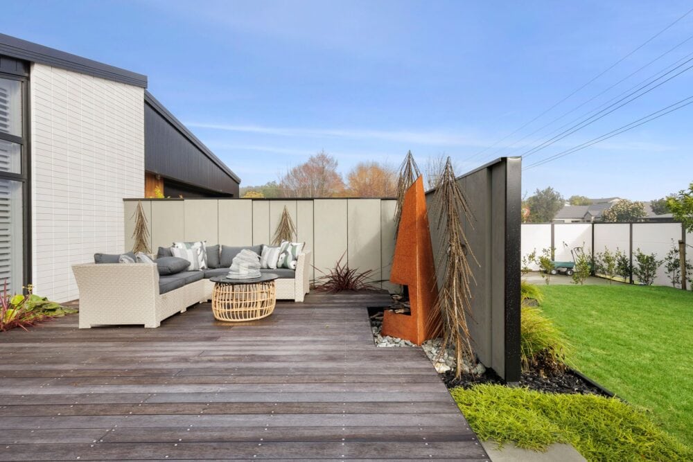 Modern architectural home designed and built by Bruce Design & Build in Richmond, Nelson